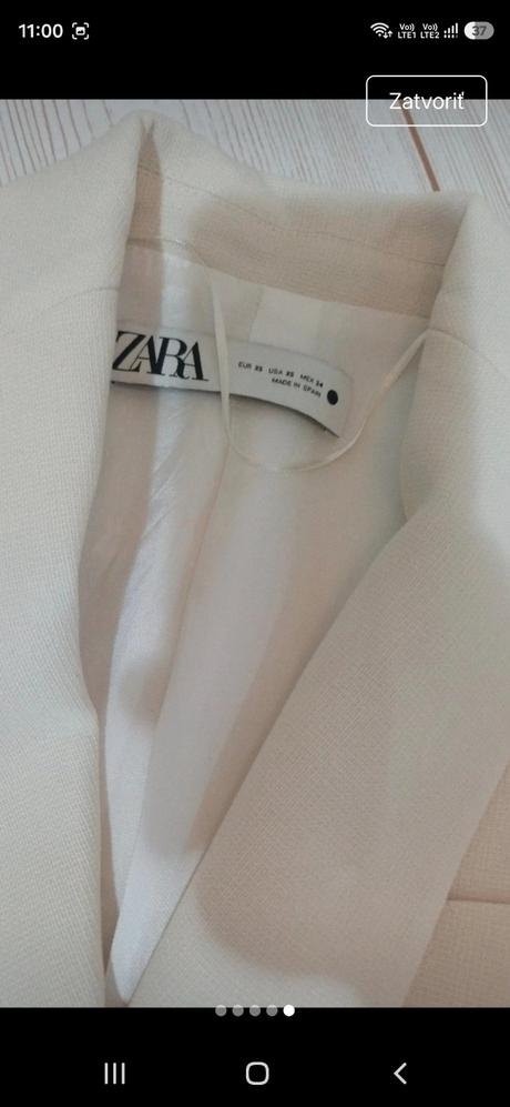 Kremove sako zara, zara,xs