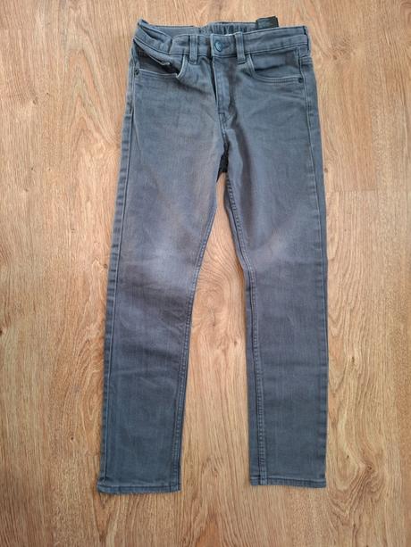 Šedé rifle h&m s nastavením v páse, 140, h&m,140