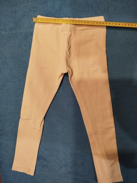 Ružové mierne zateplené legíny, lupilu,110