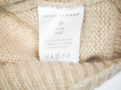 Luxusný vlnený top rené lezard, 34