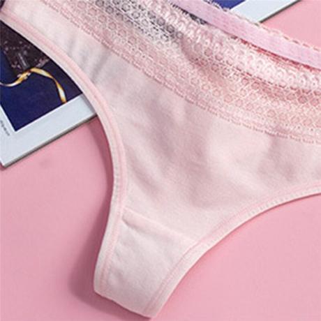 Nohavicky s jemnou cipkou, m