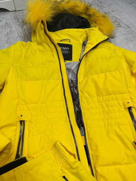 Žltý lyžiarsky set cmp, cmp,m