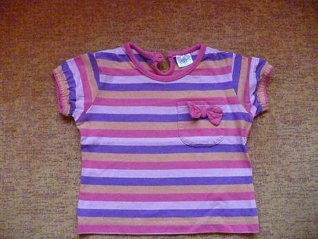 Tričko s mašličkou, f&f,80