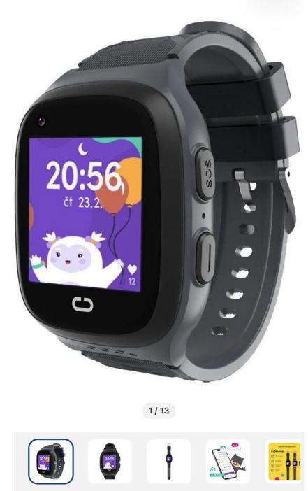 Kloki detské volacie gps hodinky, 