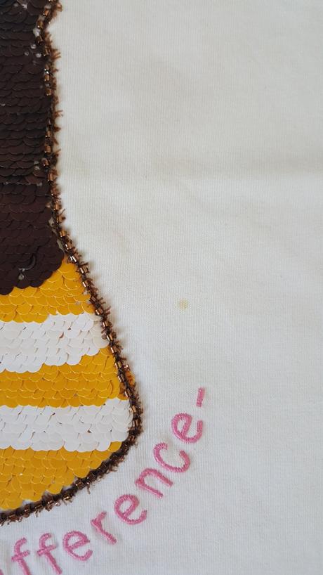 Tricko s flitrami zara 122 s medvedikom, zara,122