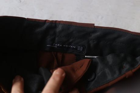 Elegantné nohavice, zara,xs