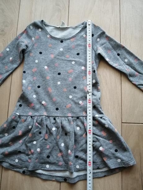 Bodkované šaty, h&m,104