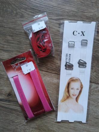 Ramienka k podprsenke, nažehľovačky, 