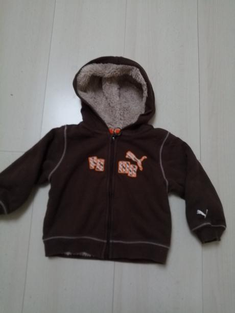 Mikina pre chlapcov znackova puma vel. 80, puma,80