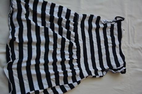 Námornícke šaty z organickej bavlny, h&m,134