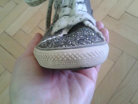 Štýlové trblietavé tenisky veľ. 9, next,27