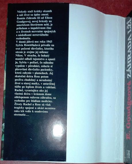 Záhrada lží - eilen goudgeová ,