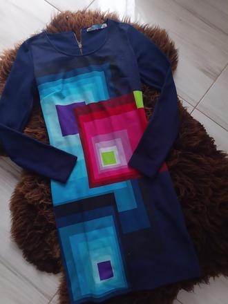 Dámske šaty s dlhým rukávom desigual, desigual,s