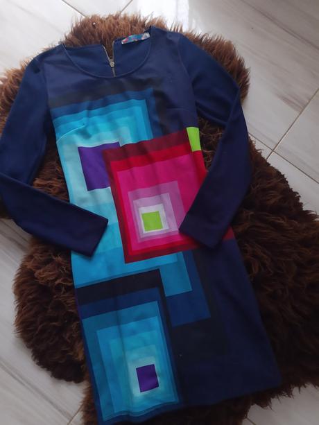 Dámske šaty s dlhým rukávom desigual, desigual,s
