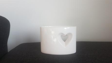 Váza zo srdiečkom cca 11.5cm,
