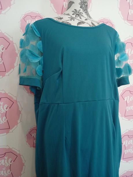 Krásne šaty s mašľou vzadu, xxl