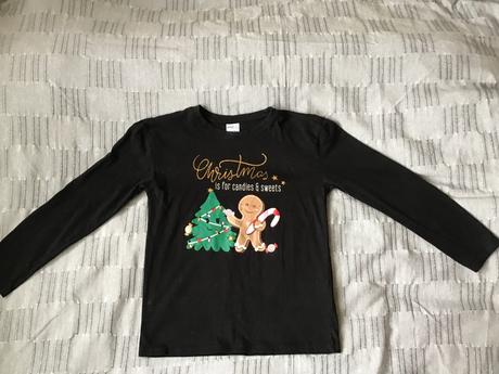 Vianočné tričko 146/152, takko,152