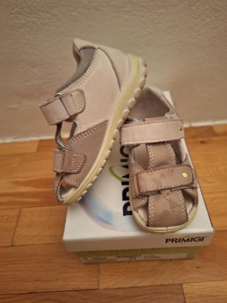 Kožené sandále nosené ako papuče primigi, primigi,24