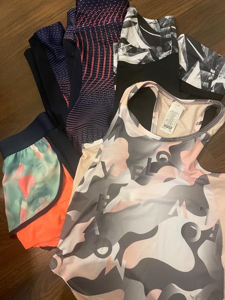 Športové oblečenie, 122–134