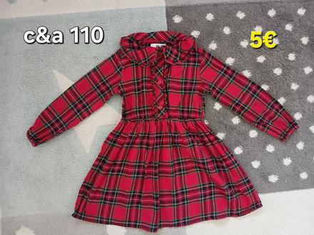 Vianocne saty 110, c&a,110