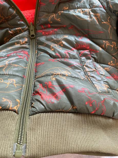 Teplá obojstranná bunda, lupilu,104