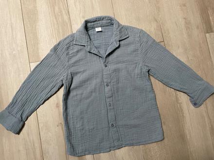 Bavlnená gazová košeľa, lindex,128