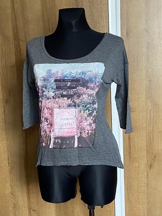 Stradivarius - damske tricko s 3/4 rukavmi, stradivarius,s