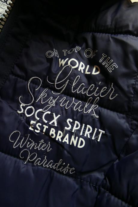 Soccx perfektna, kvalitna, dlha vetrovka m/l, soccx,m