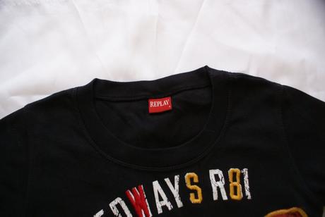 Značkové tričko, replay,xs