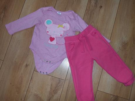 Set body a tepláčky, f&f,74