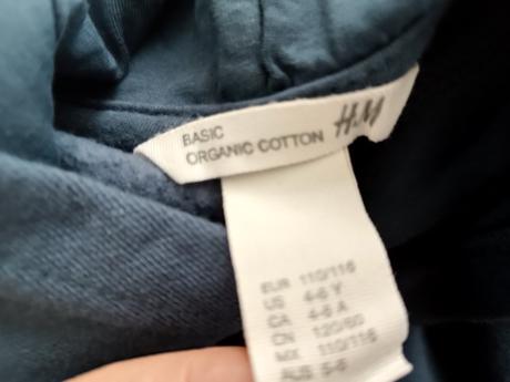 Mikina s kapucňou, h&m,110