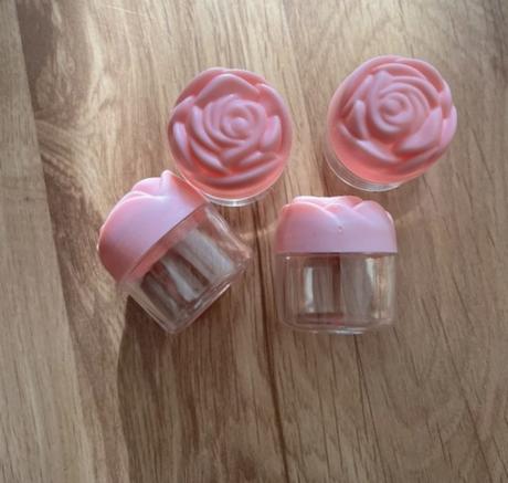 Mini dózičky na make-up 6 ks, 