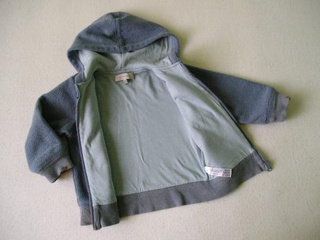 Podšitá mikinka s kapuckou- 1 1/2-2r., debenhams,92