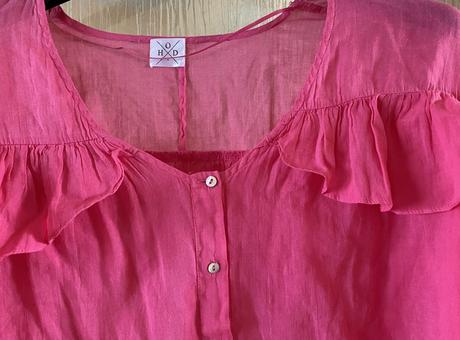 Ľahká trendy blúzka s volánikmi v. s/m,