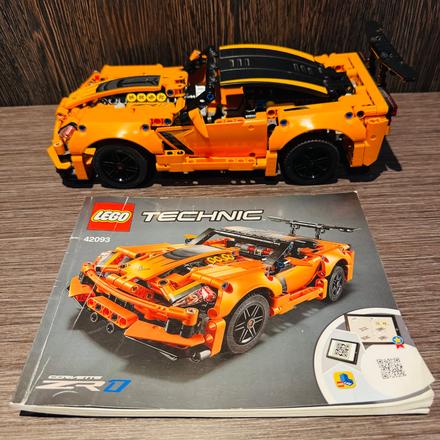 Lego technic chevrolet corvette zr1 42093, 