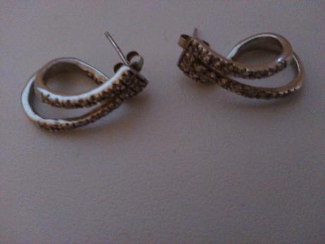 Strieborné náušnice, 