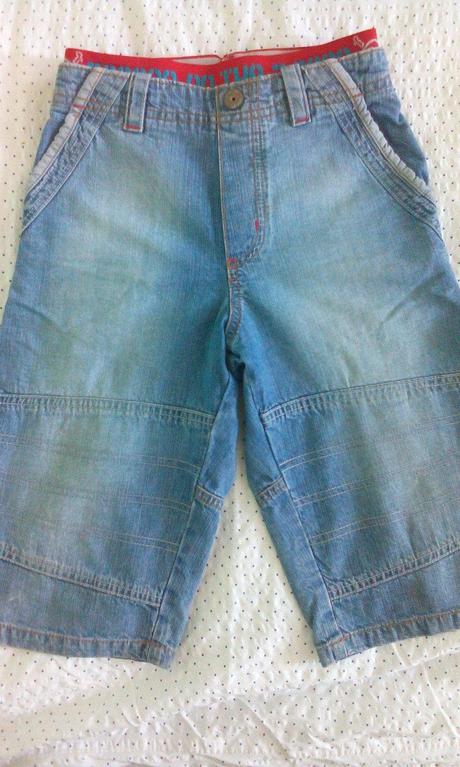 Riflové šortky, h&m,128
