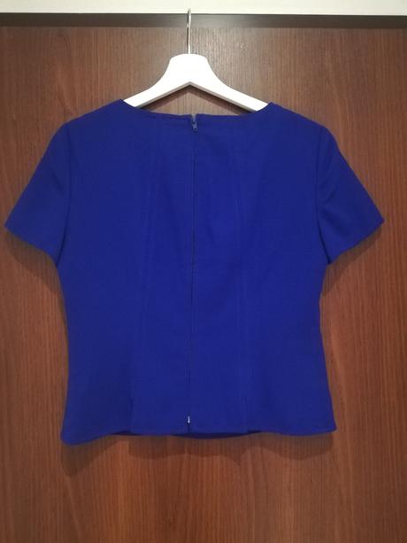 Kráľovsky modrá kratšia blúzka, m