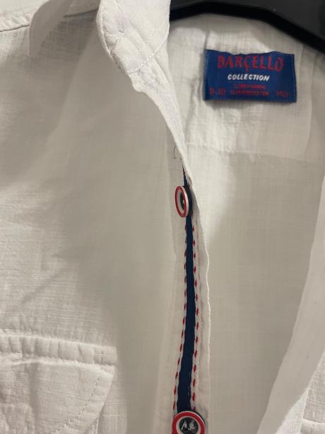 Biela tenšia košeľa, 140