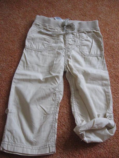Letné nohavice, kratasy pre chlačeka v. 74-86, 68–80