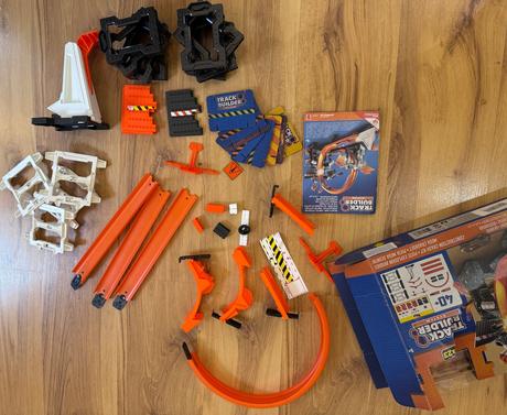 Dráha hot wheels šialená kraksy sada dráh, 