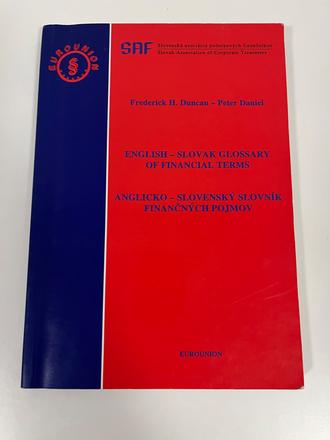 Anglicko-slovenský slovník finančných pojmov, 