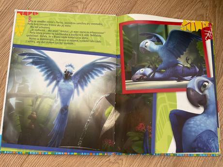 Kniha rio dobrodružstvá papagájá., 