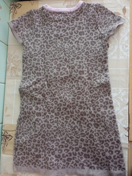 Tigrovane saty, h&m,122