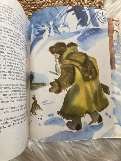 Sovietska detská kniha серая шейка (1978),