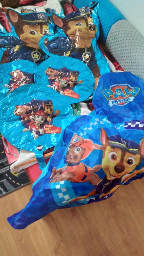 Balóny paw patrol 5ks a látka zo stanu, 