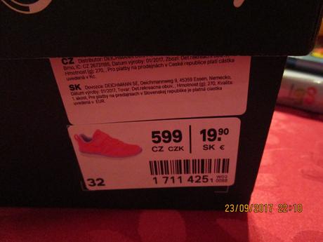 Oranzové botasky vty č.32/vnútro 21 cm, victory,32