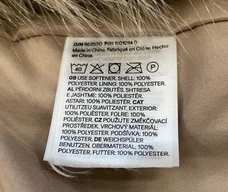 Kožuch, h&m,s
