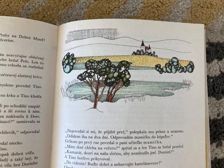 Dievčatko zo zámku-prvé vyd. 1972,