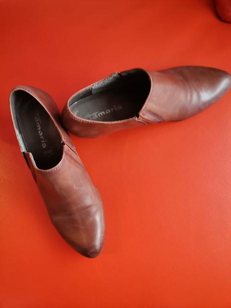 Kožené topánky  tamaris, tamaris,41